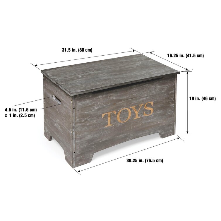 Solid store toy box